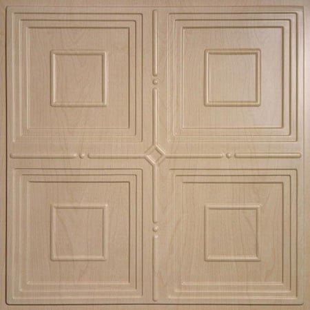 Ceilume Jackson 2ft x 2ft Sandal Wood Ceiling Tile V3-JACK-22SWD